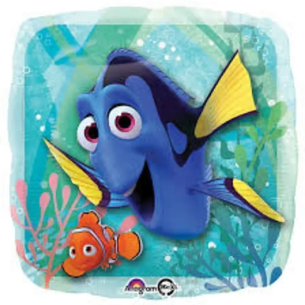 Finding Nemo Foil Balloons. 1 Super Shape and 1 Standard.